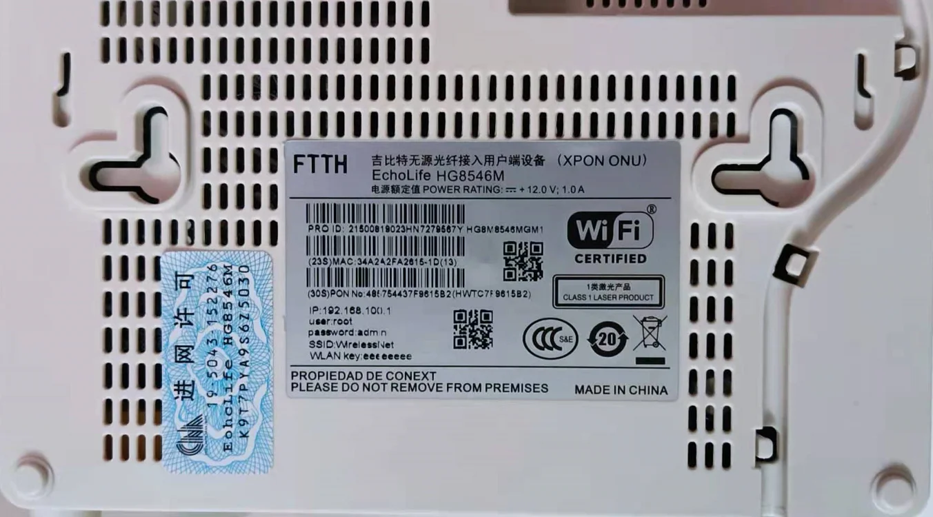 Triple play onu 5g HG8546M EG8141A5 HG8010H an5506-01a 1ge AN5506-02B HG8245 gpon xpon onu board