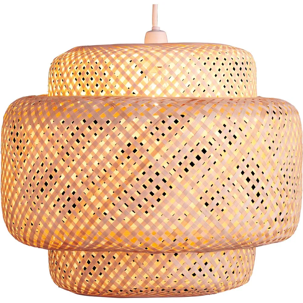 Ceiling light Home Decorative Chandelier Bamboo Natural Style Light
