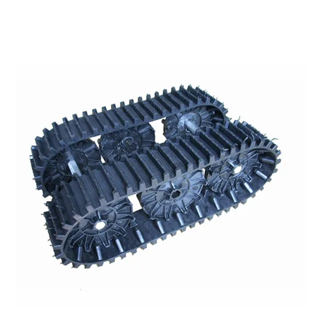Snowmobile rubber track for lawn mower undercarriage hot sale