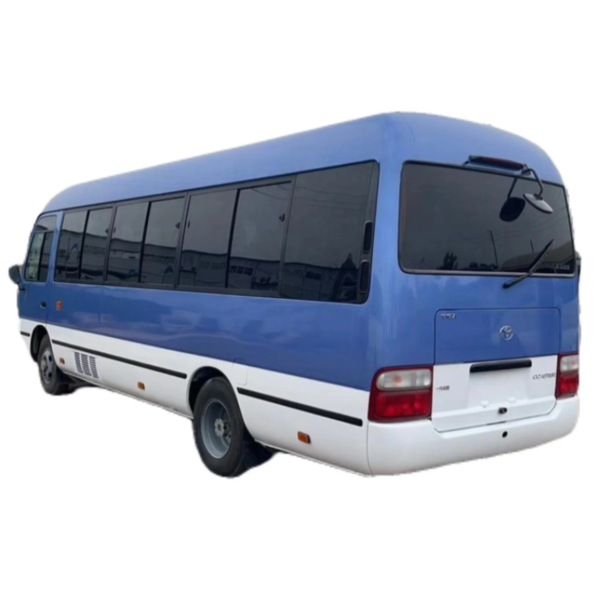 COASTER 30 SEATER BUS TRU-CK Used Manual Diesel Van with Left Steering AWD Drive Leather Seats Rear Camera Wish Model