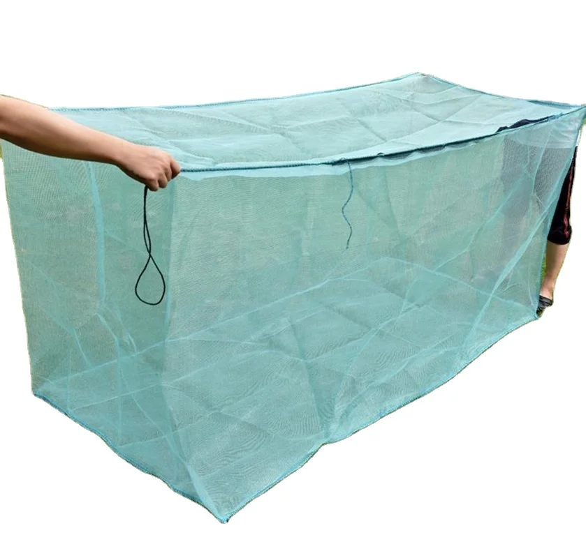 Fishing Nets Cage Mesh Stake Net  Box Aquaculture Pond Fish Farming Net Cage Square Aquarium Trap Gill