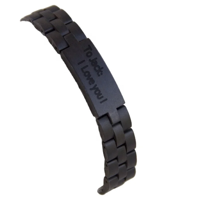 Laser Engravables Blank Wooden Bracelet for couples lovers