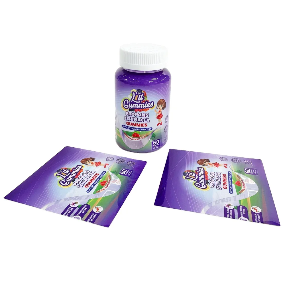 Custom logo Digital Printing Custom PET PVC Heat Shrink Sleeve Label for Craft Beer Cans
