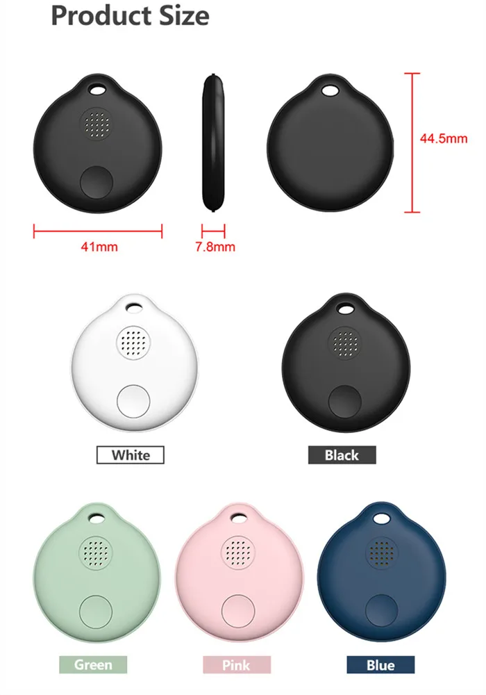 2024 portable anti lost key finder pet gps tracker with android ios apps control