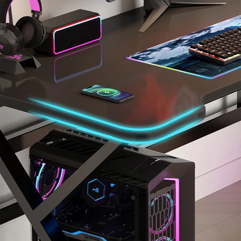 Manufacturers Wholesale Table Pc Gaming Sturdy Computer Desk Office Furniture For Gaming Pc