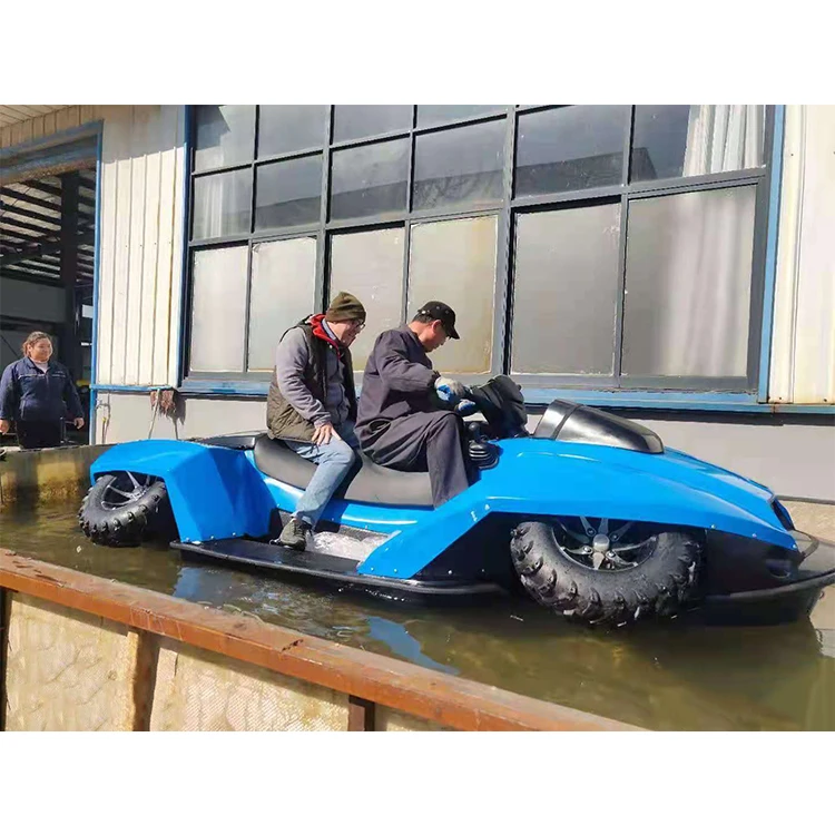China Manufacture New Product Professional Hison Good Quality Amphibious Vehicles Water Sport Quadski Atv