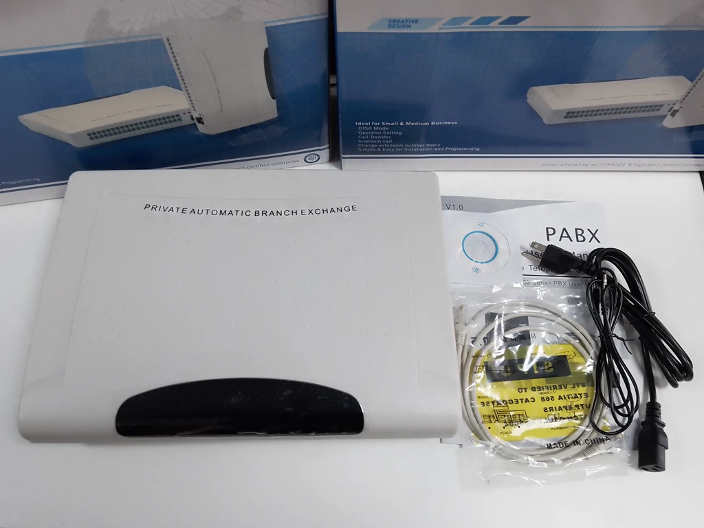 Телефонная система PBX с 4 линиями и 16 расширениями, управление программного обеспечения для биллинга в отеле