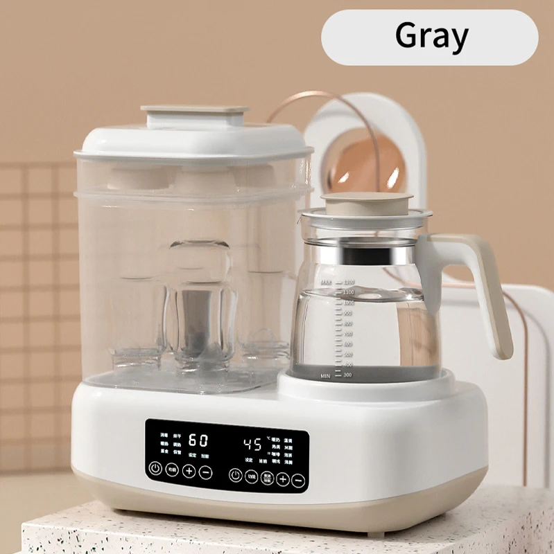 Baby Bottle Warmer for Breast milk Multi-functional Bottle Steamer and Dryer Bottle Maker Formula Machine  Electric Baby Kettle