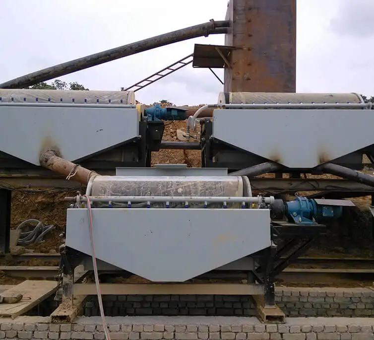 Top Brand Xinxiang Wet Dry Magnetic Concentration With Permanent Magnetic Drum