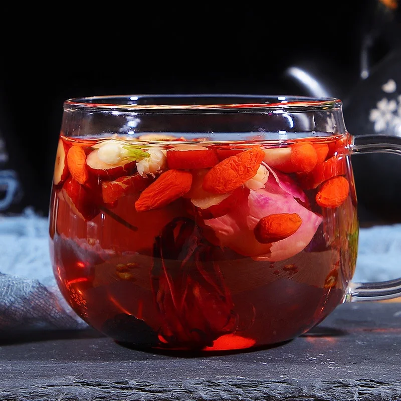 Chinese wholesale organic fruit health tea hibiscus high quality flower tea
