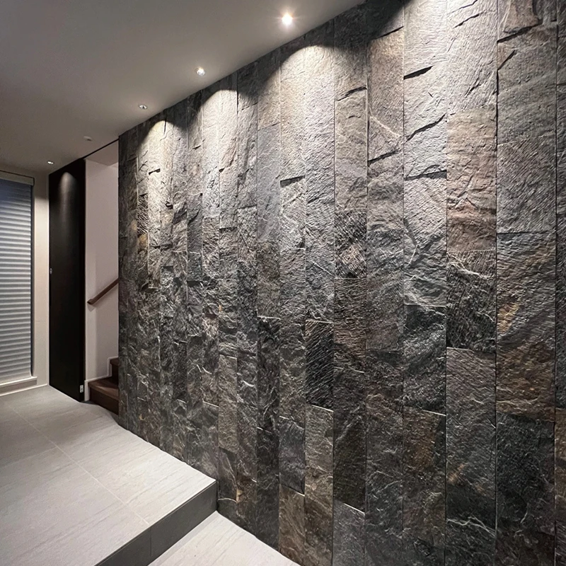 FLY HOUSE exterior decorative boards faux stone polyurethane pu stone wall panel