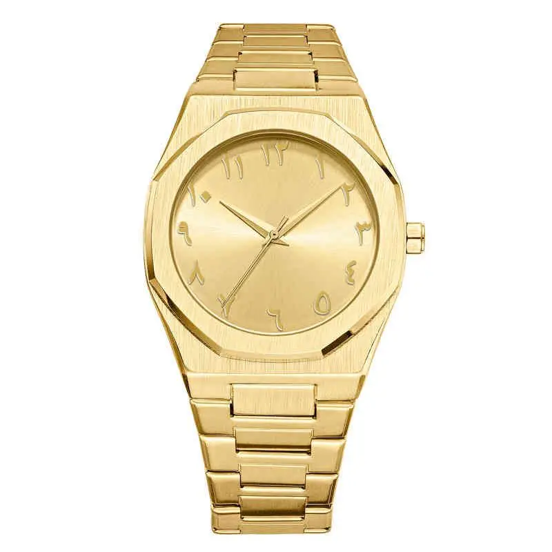 OEM New Style 3ATM Waterproof Men Luxury arabic numerals dial wrist watch stainless Steel Men Quartz Wirs Watches For Men