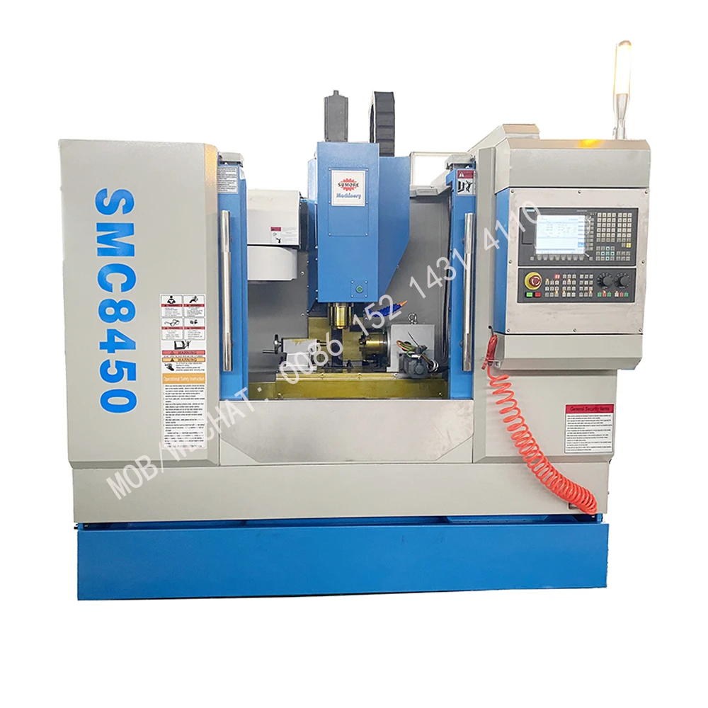 Most popular!! 800x260mm 3.7kw 8000rpm BT40 12 ATC 2200kgs government tender cnc vmc milling machine center  SMC8450