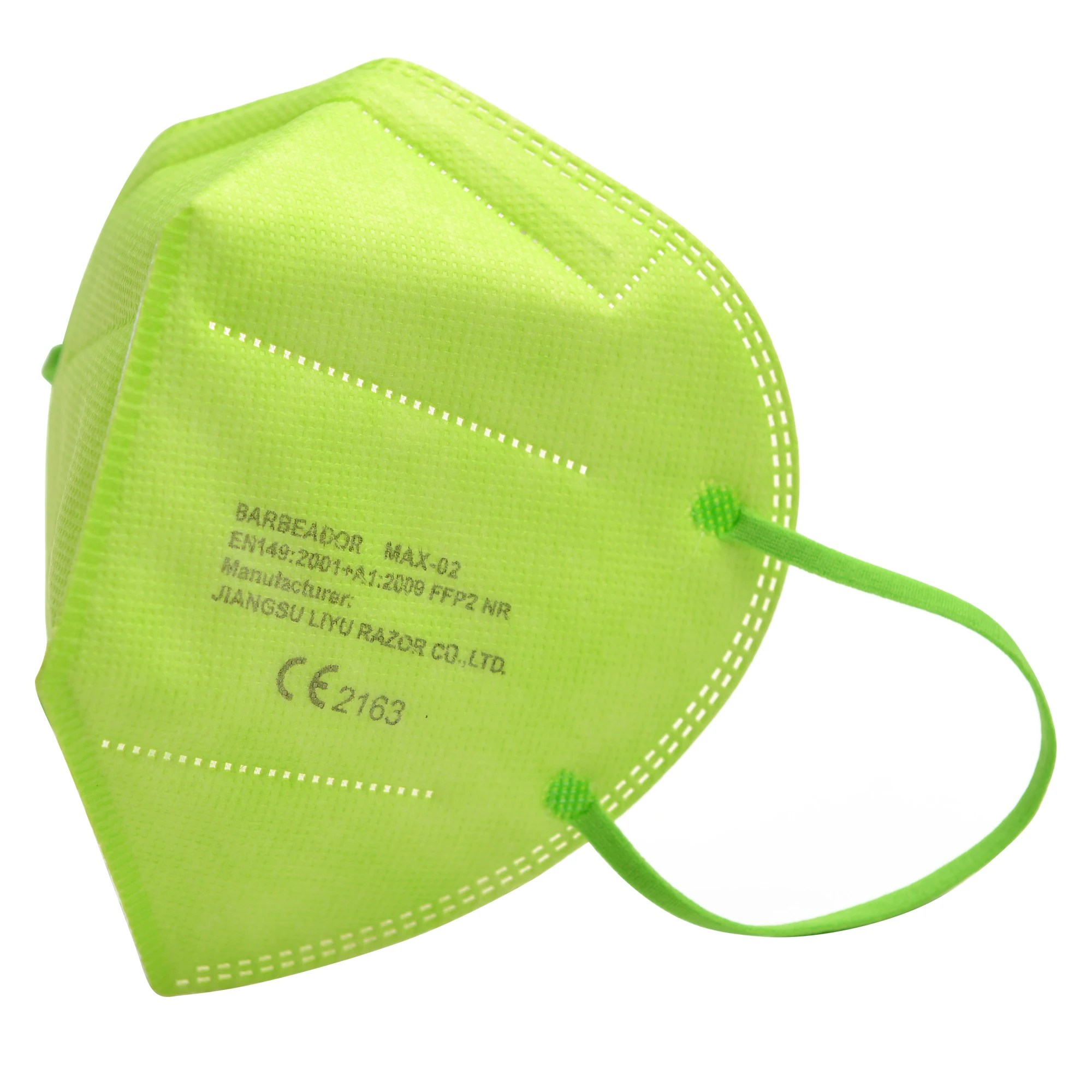 
FFP2 Face Mask 2020 Trending high quality factory price disposable safety colors ffp2 mask green, blue, red, pink, yellow 