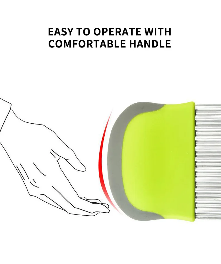 Vegetable slicer french fries cutter potato wave cutter children potato corrugated cutter stainless steel corrugated knife