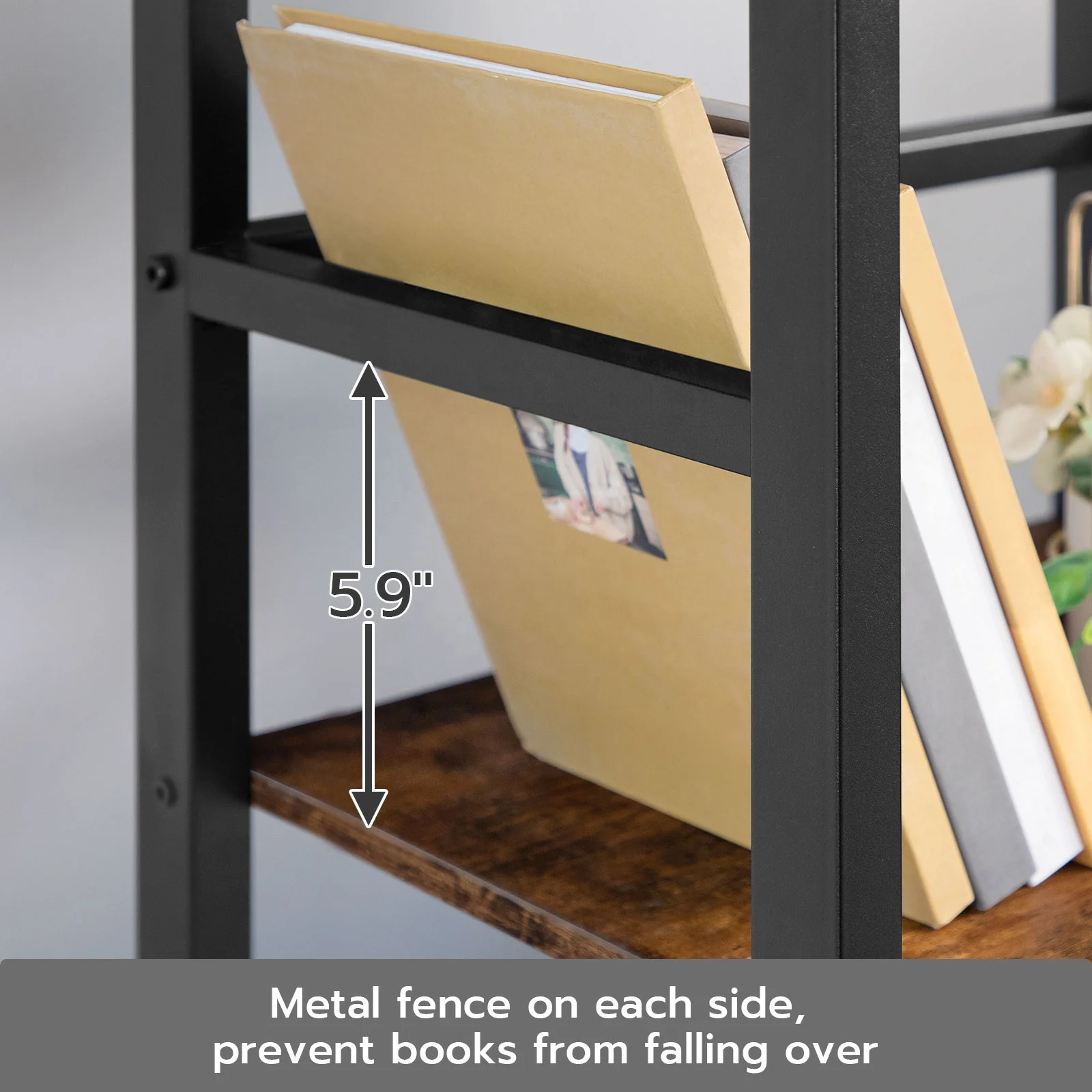 Factory price wholesale CD DVD storage rack book stand shelf for living room bedroom office