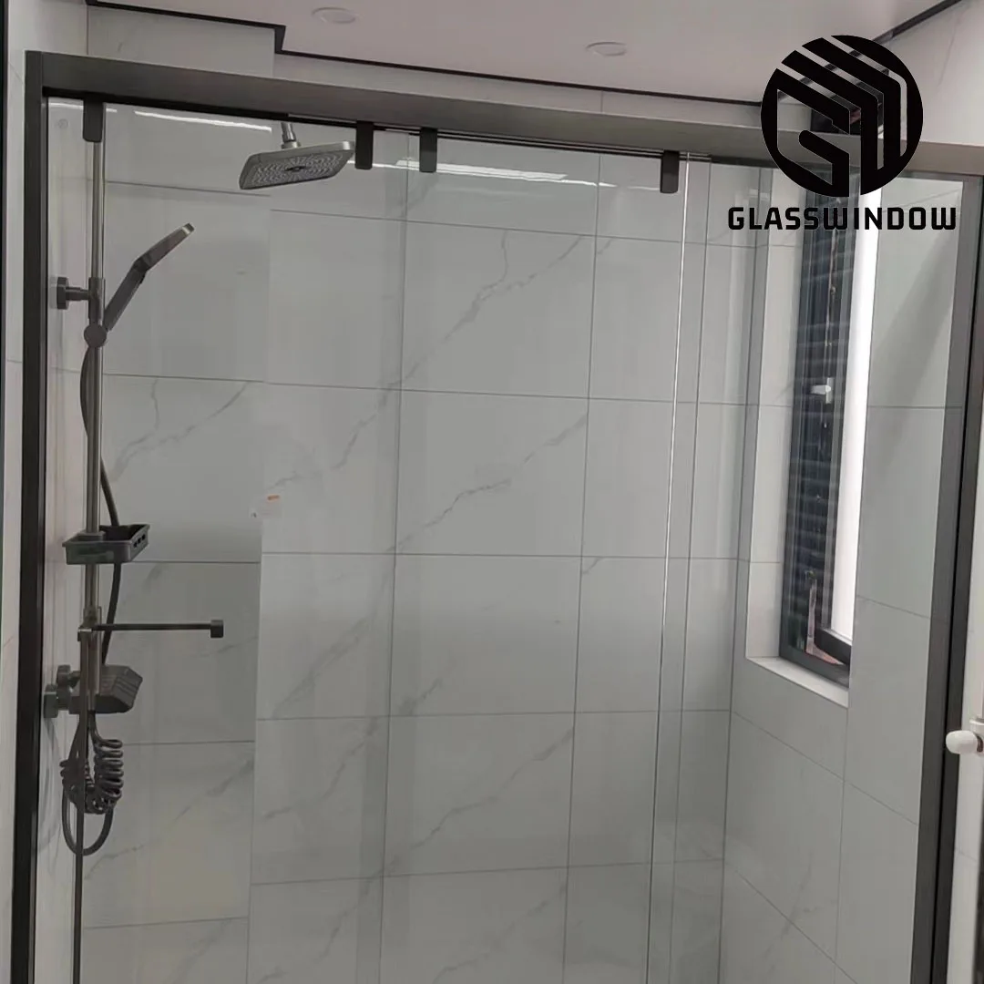 Glasswindow aluminum bathroom door bifold doors aluminium folding outward casement windows house