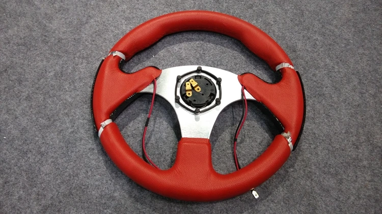 Красное гоночное Автомобильное рулевое колесо TRAPLY из ПВХ 320 мм для Corolla Ps4