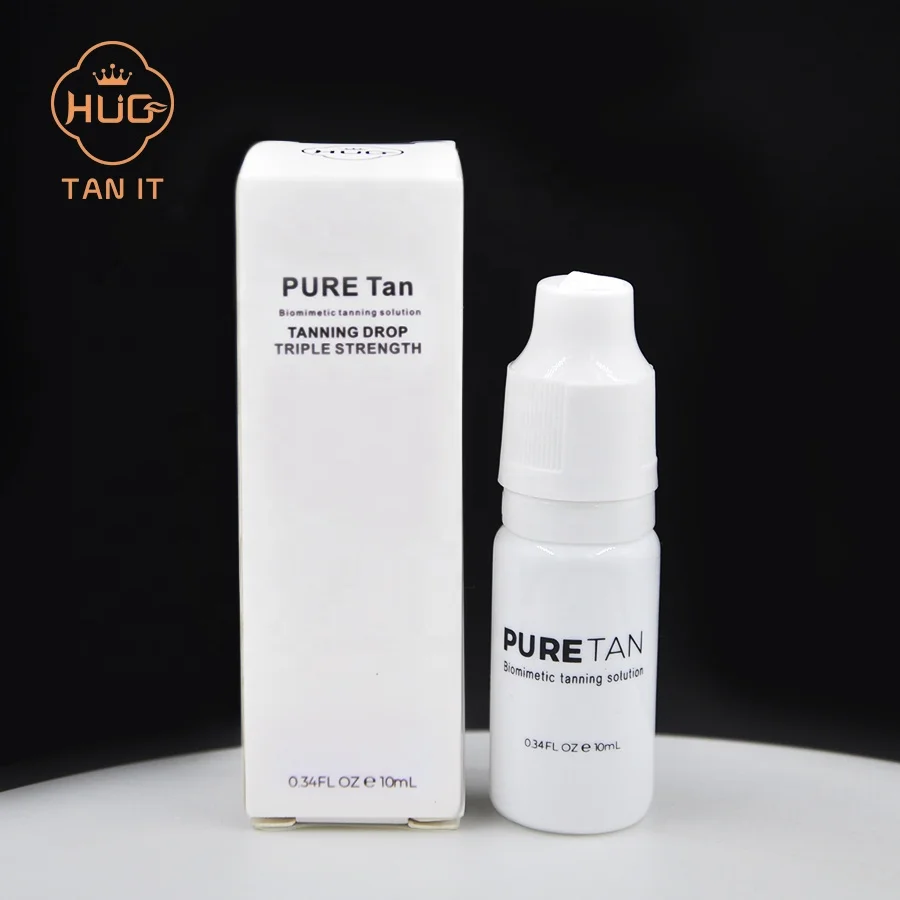 Бесплатная доставка по индивидуальному заказу 10 мл лучший Автозагар Для бледной кожи Красивые загарочные капли для безсолнечного загара лучшие самозагаряющиеся капли