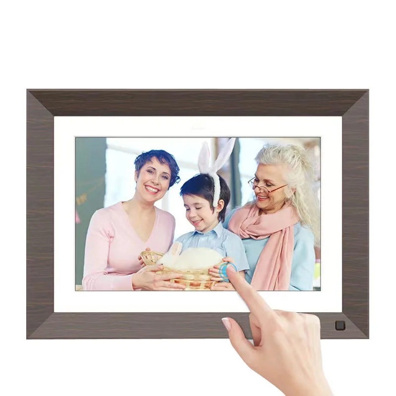 10.1 Inch Smart WiFi Digital Photo Frame HD Touch Screen Works with WiFi Camera Doorbell