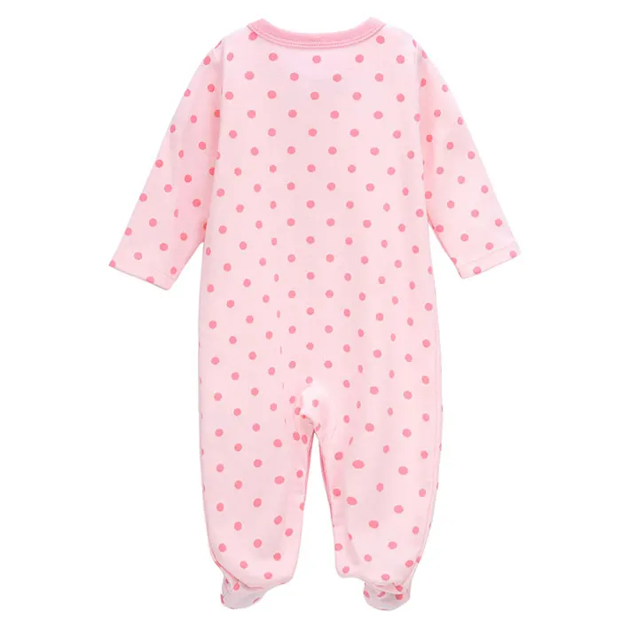Наряды для маленьких девочек, комбинезон из 100% хлопка для новорожденных