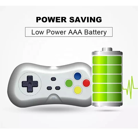 
Retro Game Console with 2 Controllers HD USB Wireless TV Video Games Built-in 638 Double Players Console Classic Video Games 