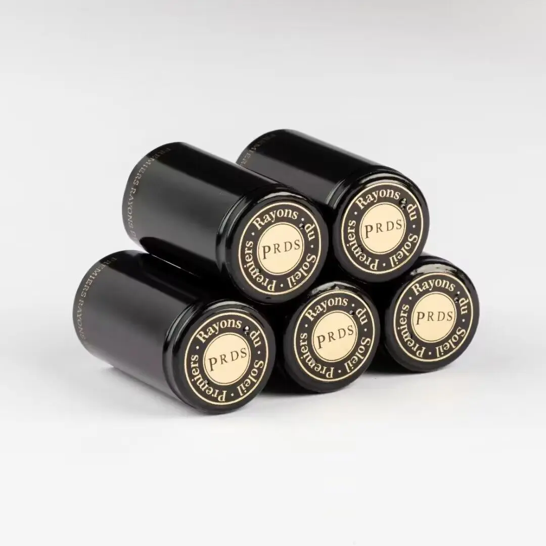 Hot Sale Aluminum Foil Shrink Cap For Wine Bottle Seals Wrappers 30*60mm Polylaminate Capsule Sleeves Thermos caps