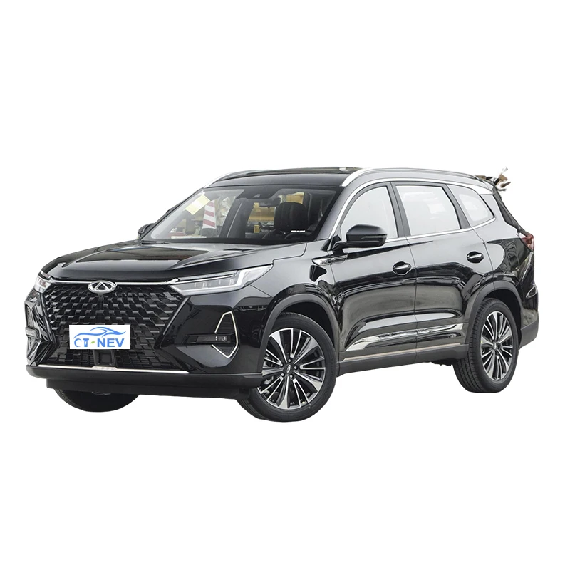 Cherry Tiggo 8 PLUS Kunpeng e + 4-колесный электрический внедорожник с гибридной технологией китайские электромобили