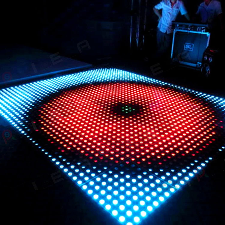 
50*50cm interactive led dance floor 