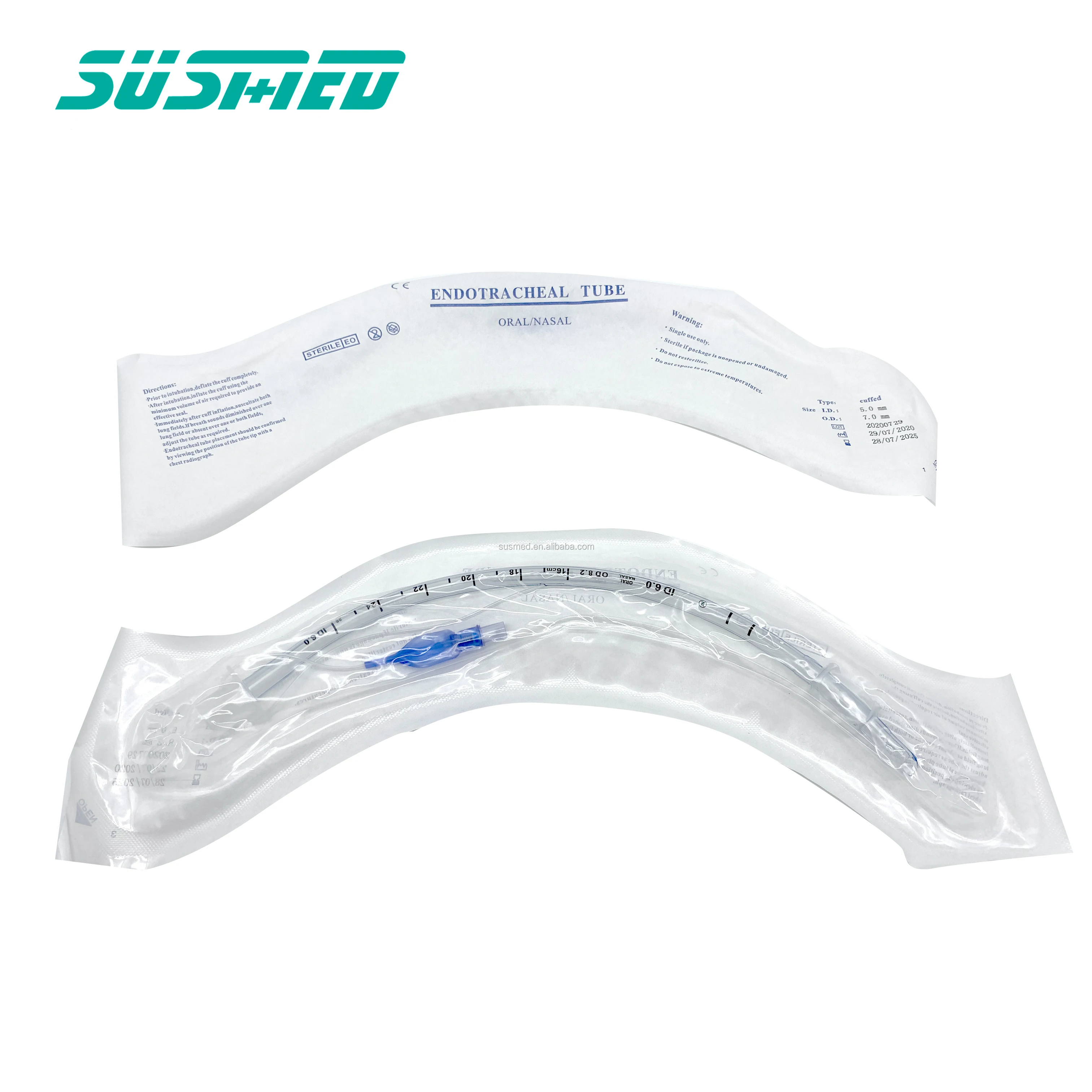 High Quality Factory Medical Disposable Science Tracheal Endotracheal Intubation Tubes