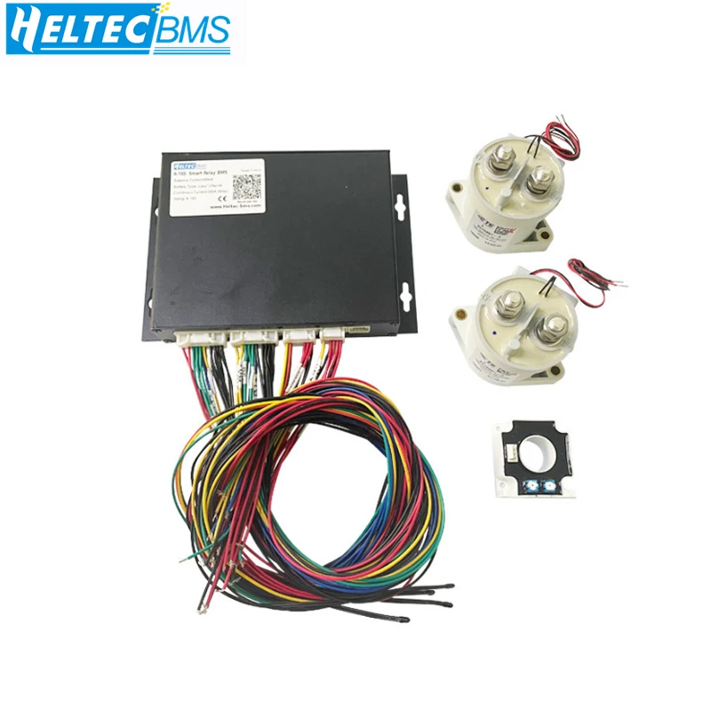 Heltec 6s 7s 8s Smart Relay BMS 200A lifepo4 ternary App RS485 CAN Solar Energy Storage system BMS