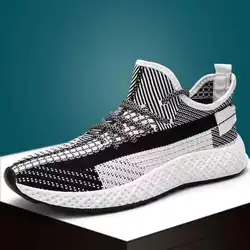 Дышащая популярная новая стильная мужская спортивная обувь, повседневная обувь для прогулок