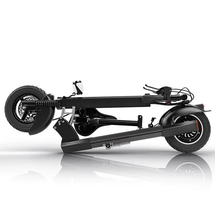 10 inch folding electric kick scooter classic style for adult with shock with remote control digital display