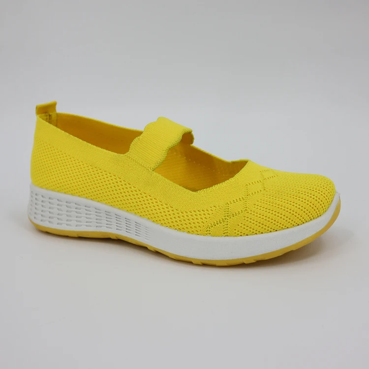 
new fashion mesh cushion knitting walking Spring cloth autumn comfort designs slip on customization shoes 