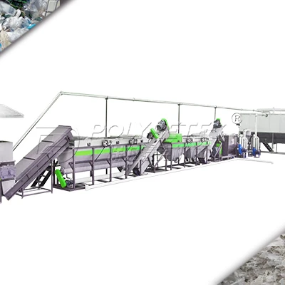 POLYTEC PP polypropylene valve bag recycling machine line/film crushing washing line