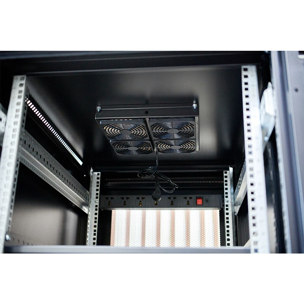 Customizable Network Server Switch Rack Cabinet Enclosure Cheap Price 2U to 47U for Data Centers Outdoor Use Made of Steel