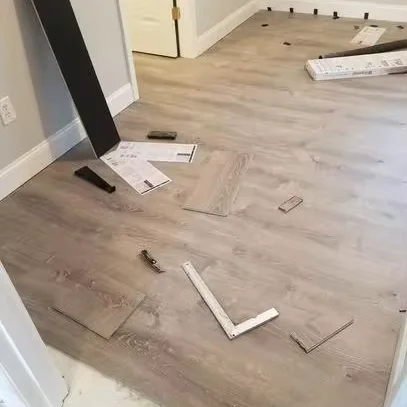 Popular Oak SPC flooring 5mm waterproof Spc click vinyl flooring Indoor Tiles