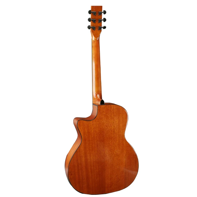 
share it Ready to ship Manufacturers supply 4041 inch bright folk guitar handmade solid wood folk guitar instruments 