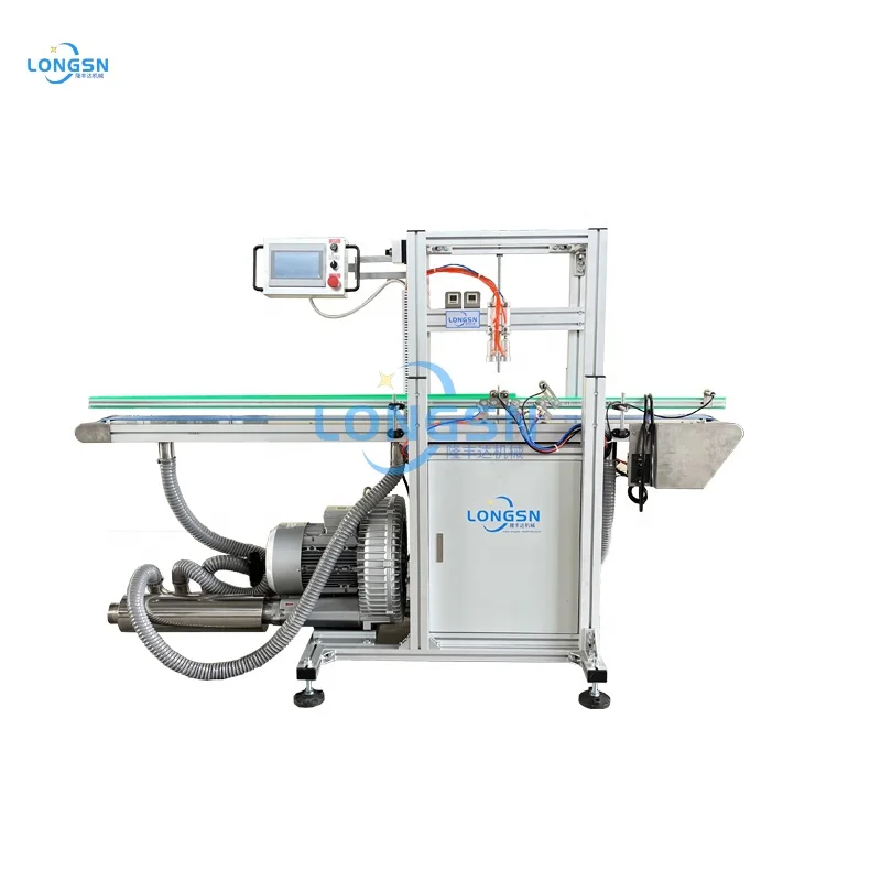 High speed plastic pp hdpe pet bottle leak detector oil drum leak testing machine air leakage testing device