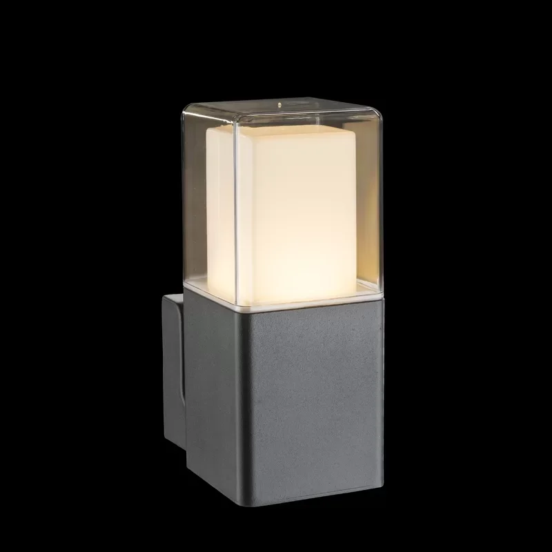 waterproof landscape aluminum square garden rectangular modern outdoor wall light led