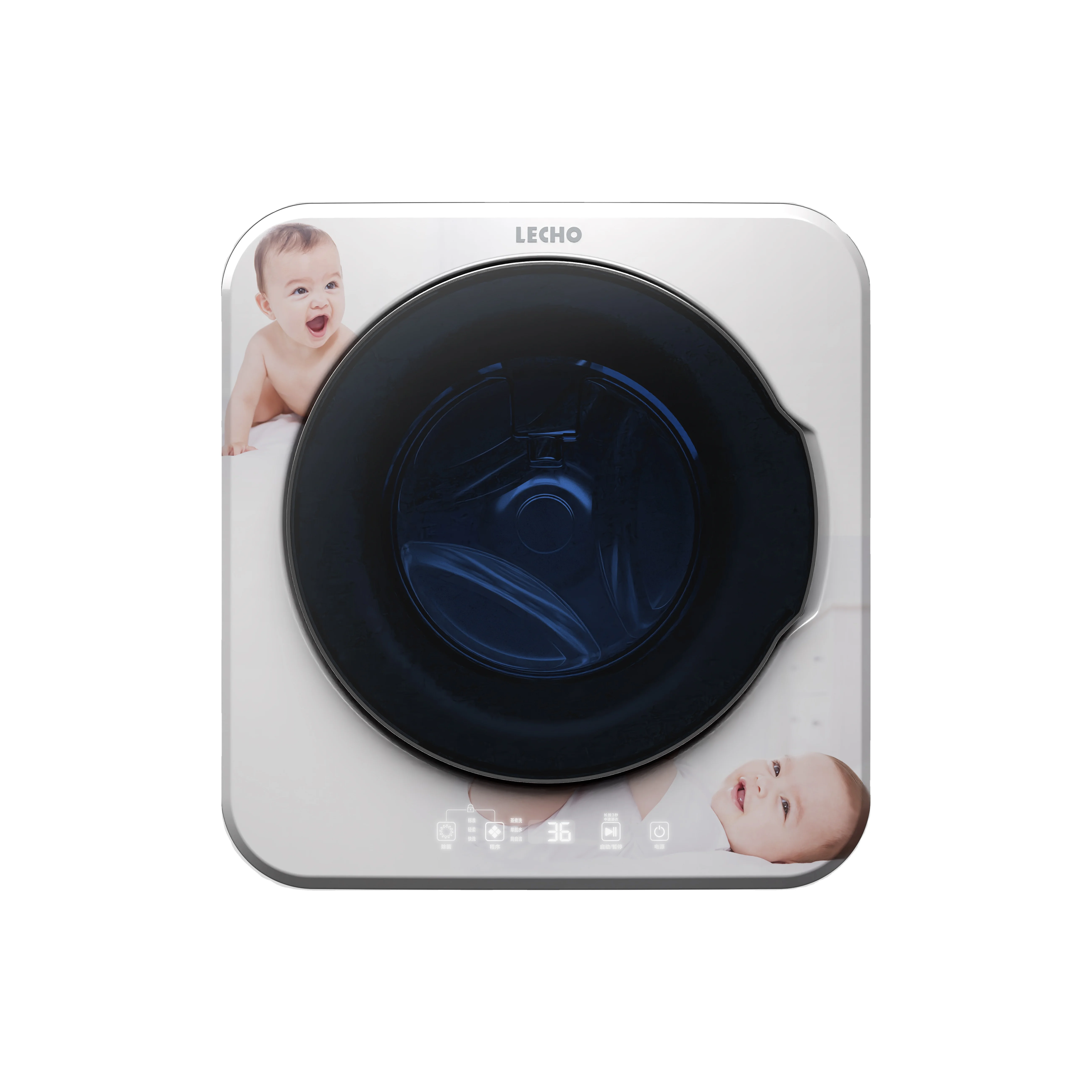 China hot sale 3 4 KG baby washing clothes mini wall mounted washing machine for sale