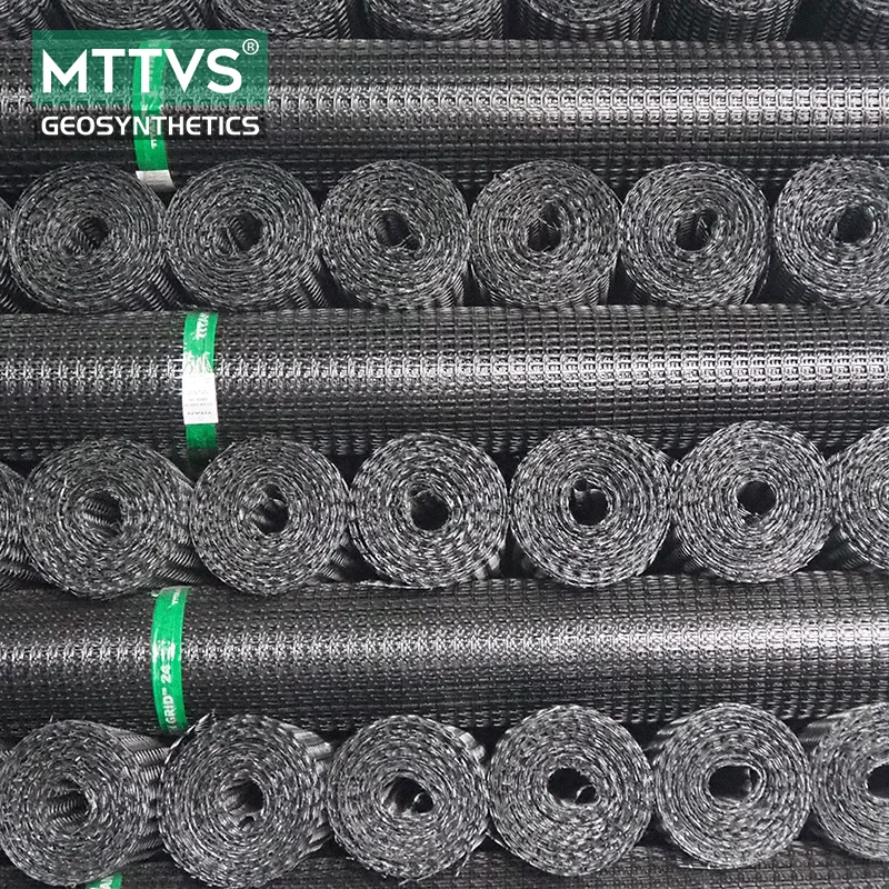 CE ISO large mesh Polypropylene PP Plastic Biaxial Geogrid factory sale