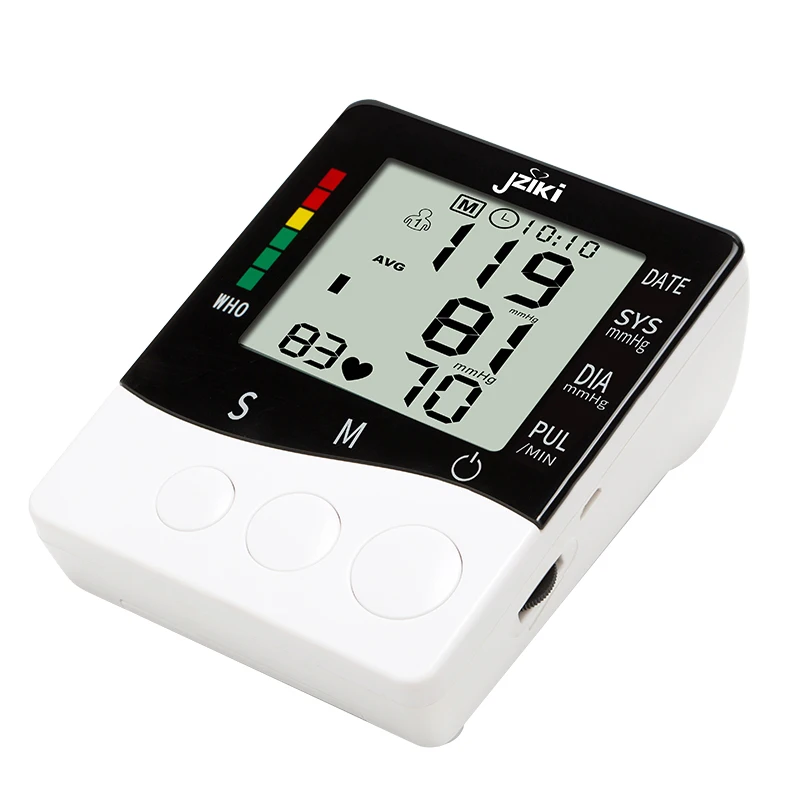 Jziki B868 Digital BP Machine Manufacture Automatic Monitor for Home and Hospital Use With Best Wholesale Prices