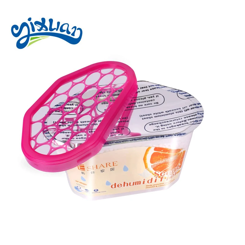 Household clothes green live dehumidification box desiccant disposable moisture absorber for room