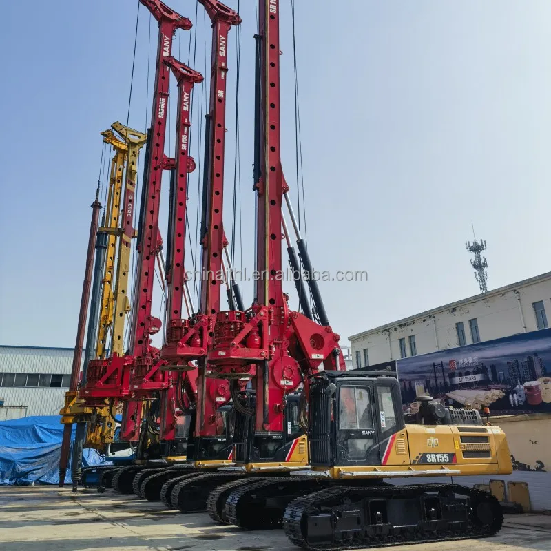 Used bored piling rig