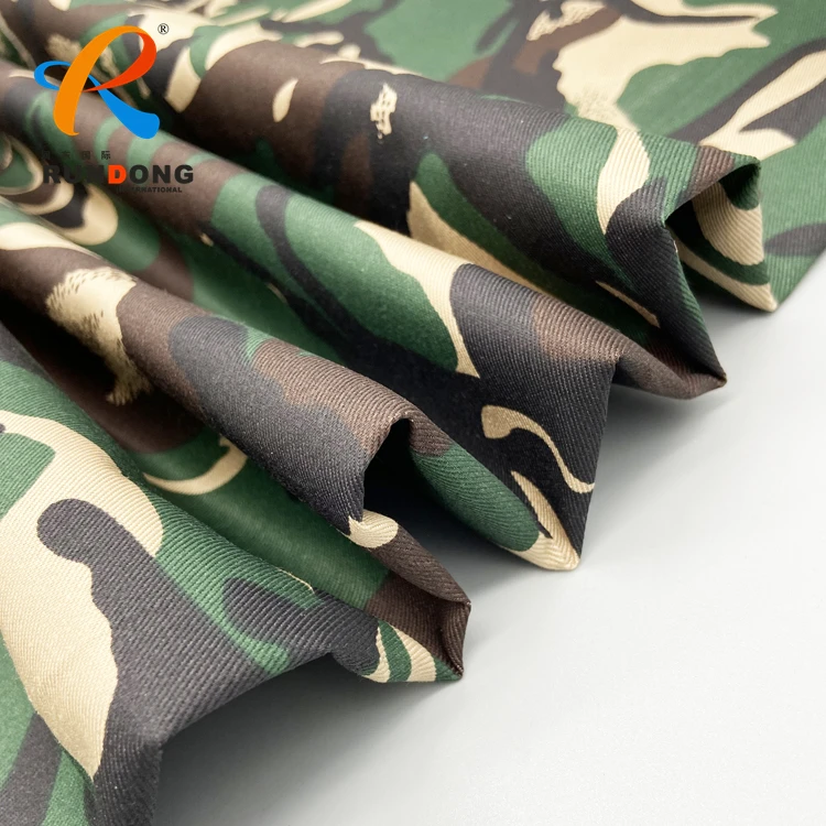  100% хлопок twill Ткань для камуфляжной ткани камуфлированная ткань