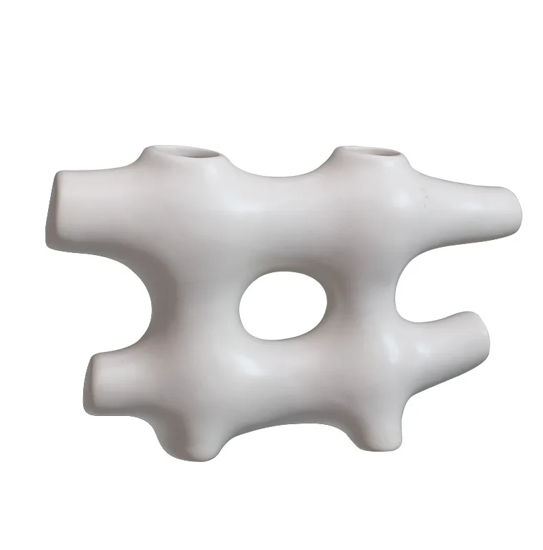 
Creative abstract shaped resin vase flower arrangement living room decoration ornaments 