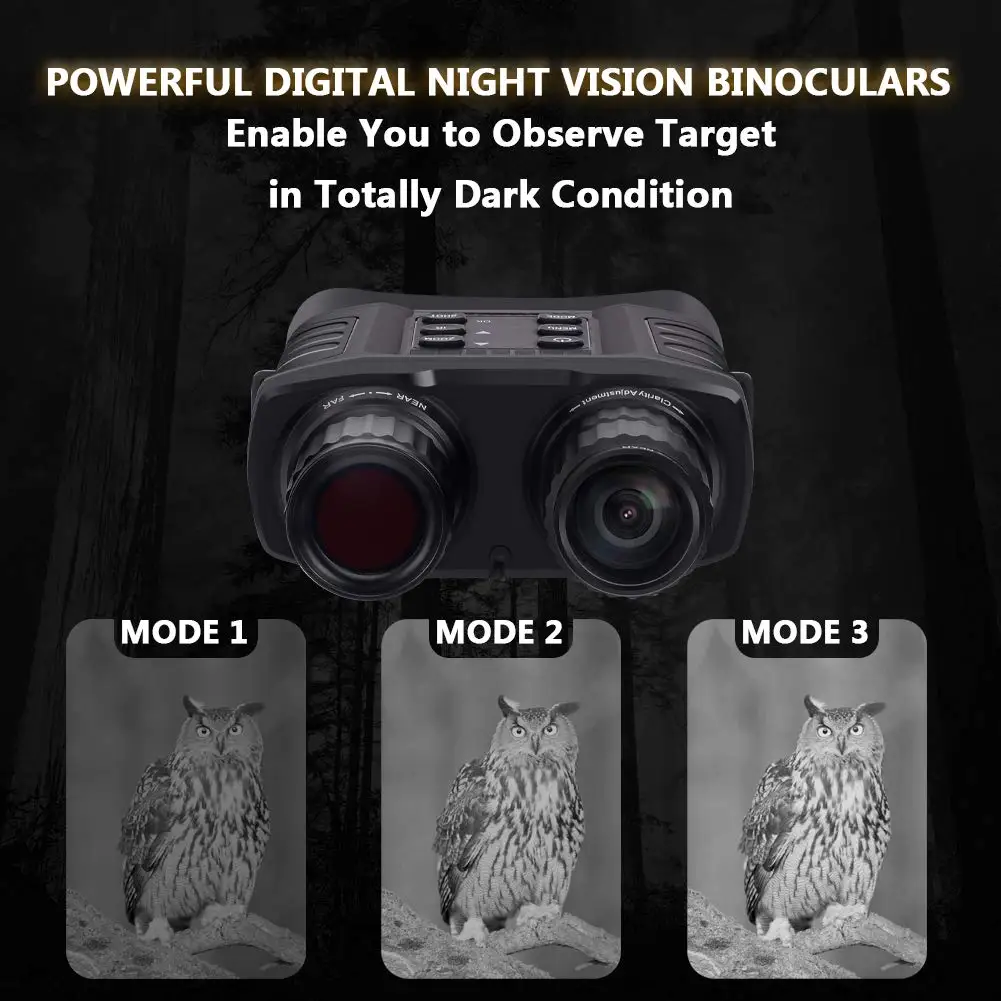 Night Vision Binocular  500M Night Vision Scope Outdoor Telescope for Track The Hunting