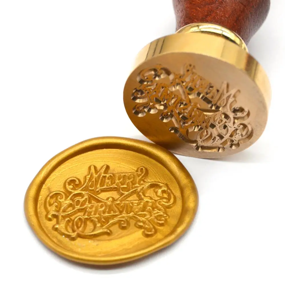No MOQ Custom Design Antique Metal Wax Seal Stamp For DIY Wedding Invitations Decorative Paper Craft