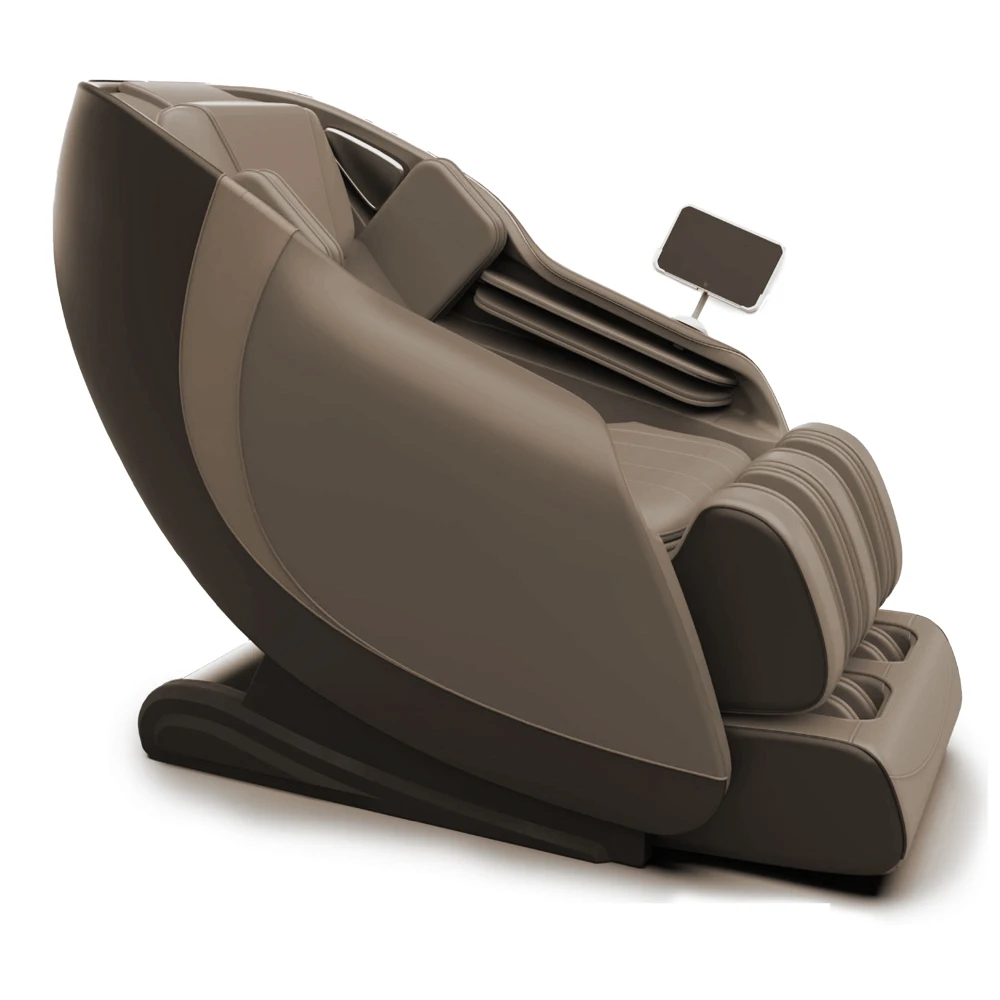 2024 fresh 2023 full body massage recliner chair 4d sl track zero gravity stretch l voice control calf kneading 4d massage recliner